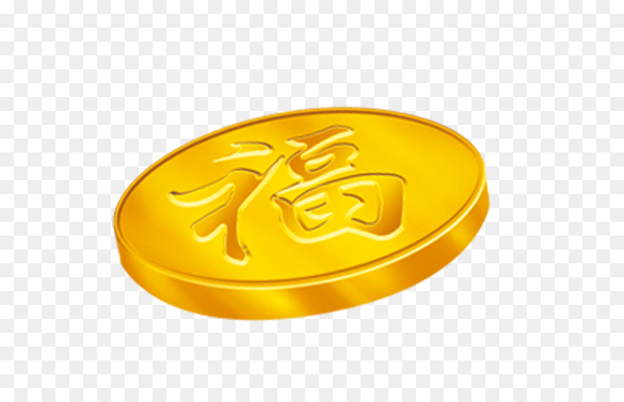 moneta d'oro - La parola benedizione oro
