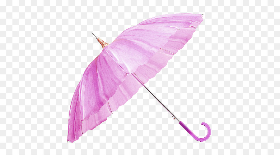 Regenschirm-Rosa-Mode - Lila frische Regenschirm Blütenblatt dekorativen Muster