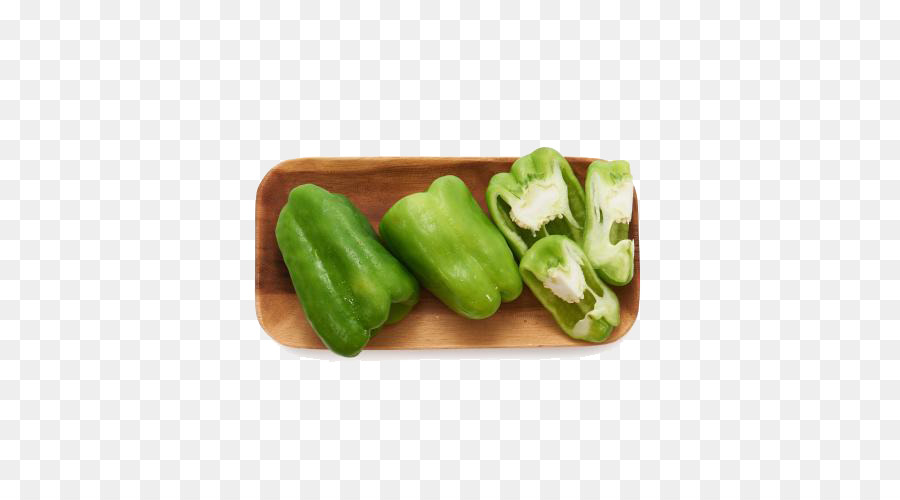Green bell pepper Bio-Lebensmittel Chili pepper - Bio grüne Paprika