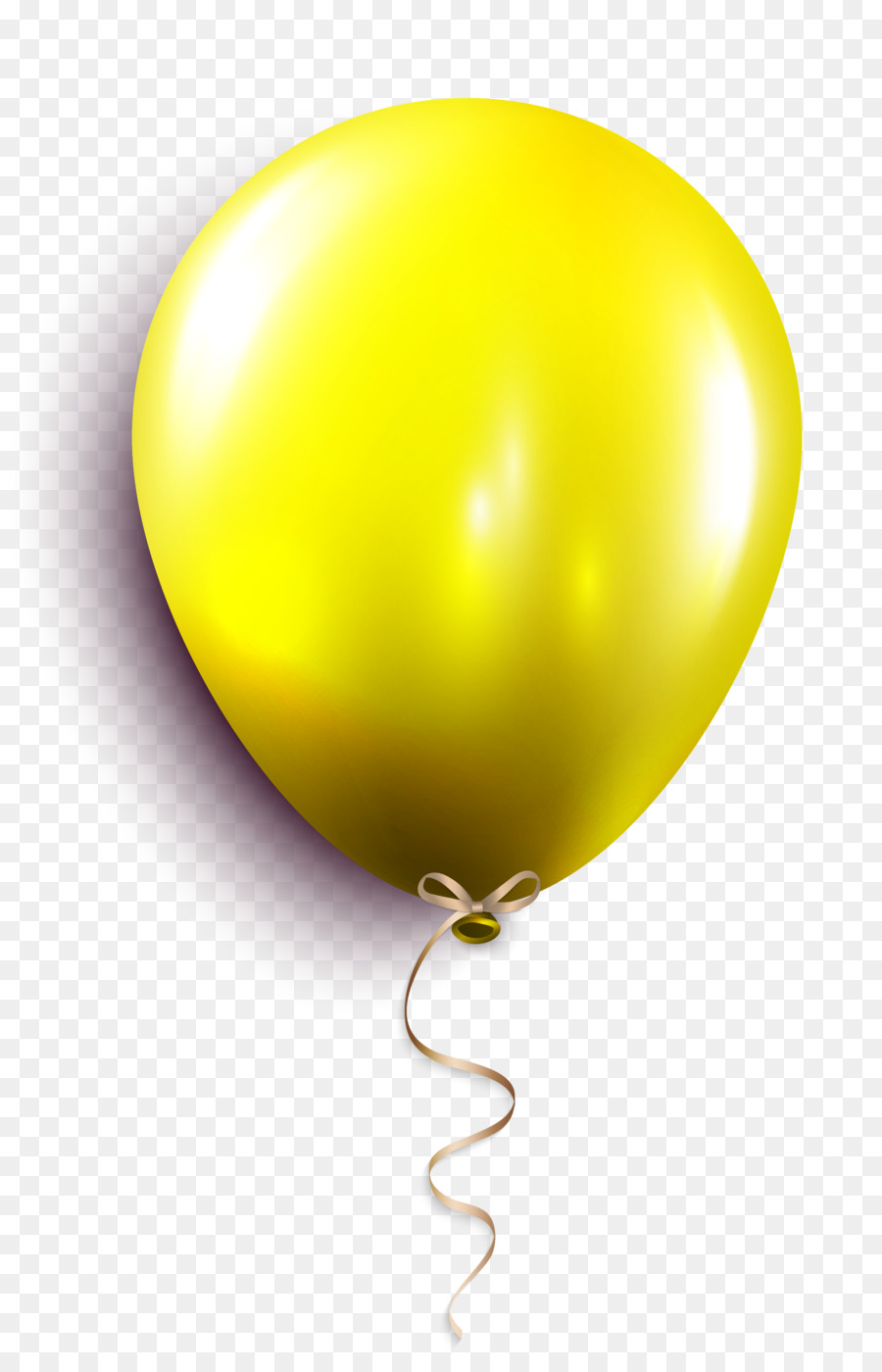 Il Palloncino Giallo Sfera - Piccolo croccante palloncino giallo