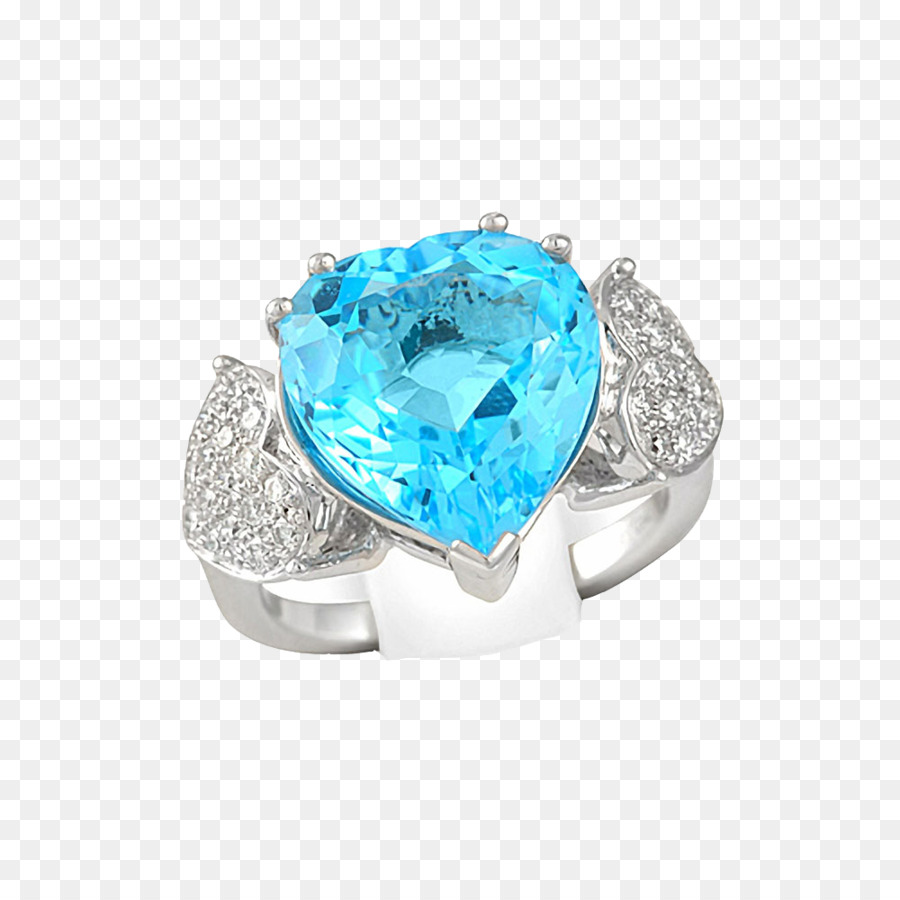 Ring Diamant Saphir Blau - Saphir ring