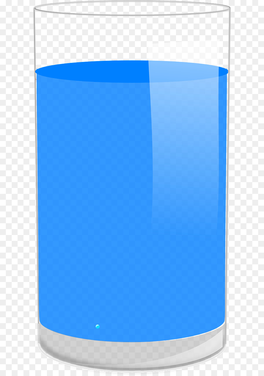 Ly nước Clip nghệ thuật - màu xanh cocktail