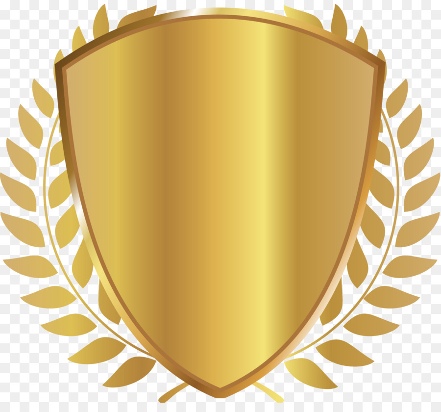 Business Financial adviser Auszeichnung Lorbeerkranz - Golden Shield Badge