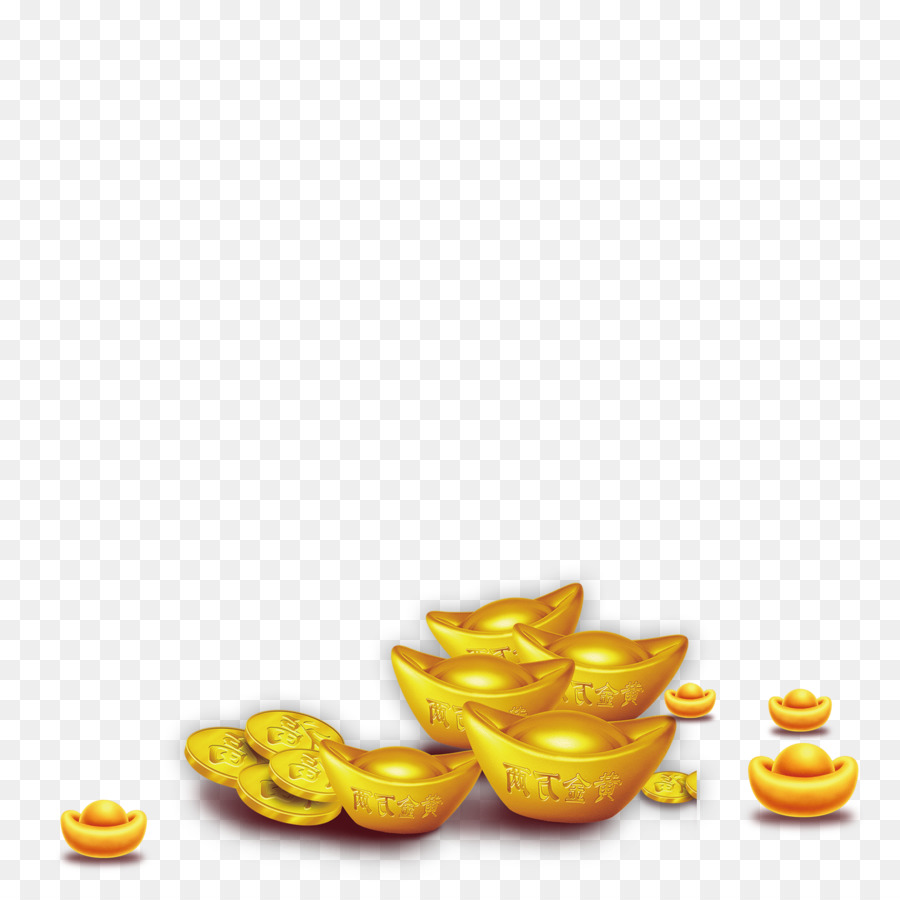 Nuovo Anno cinese Sycee u5143u5b9d Oro - il lingotto d'oro