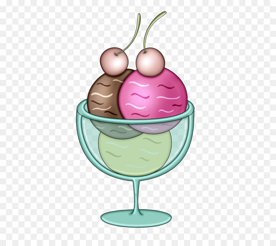 Cono gelato, gelato alla Fragola Clip art - cartoon gelato