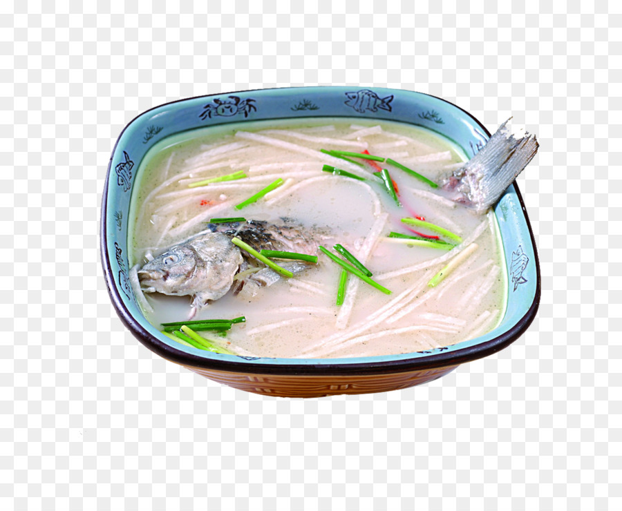 Milch-Fisch-Suppe Schmoren Von Lebensmitteln - Fischsuppe