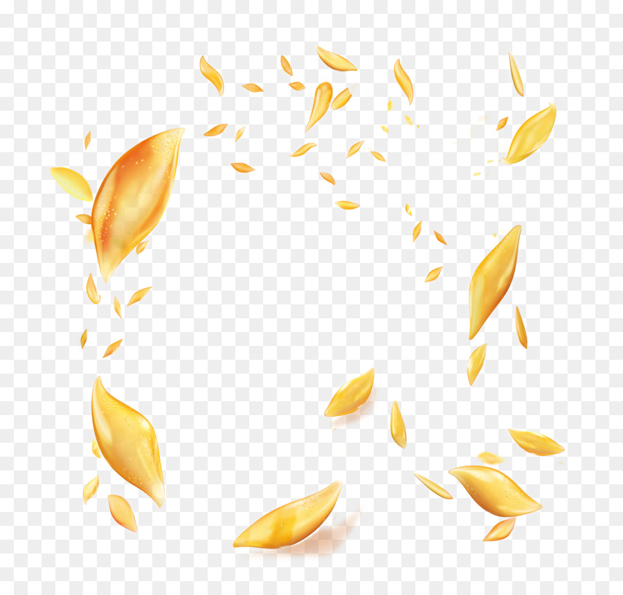 Gelbe Blütenblatt Designer - Orangensaft