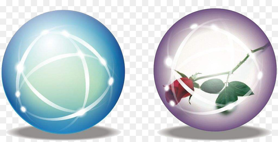 sfera di cristallo - Singole sfere di energia