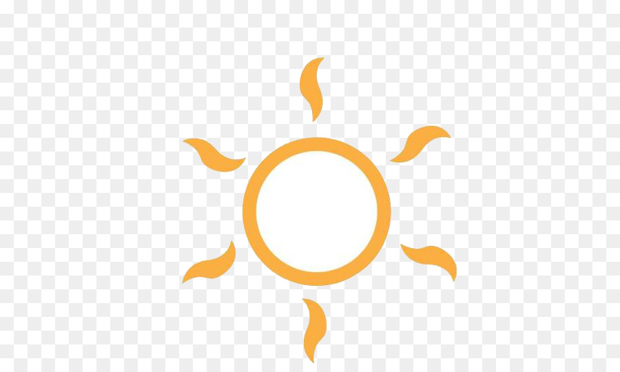 Marchio Giallo Modello - Piccolo segno del sole