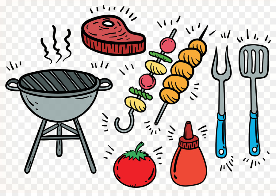 Barbecue grill Kebab Chuan Grigliate - vettore barbecue