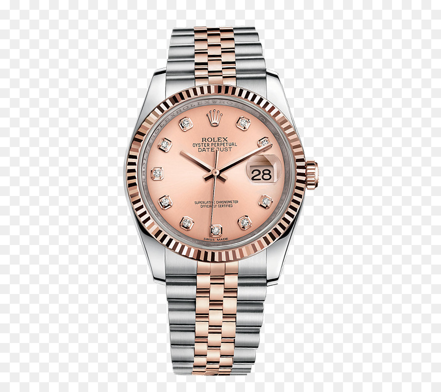 Rolex Datejust Uhr gold Farbigen - Rose gold Rolex watch Männlich Uhr