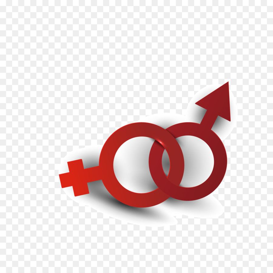 femmina - Uomini e donne, logo poster design