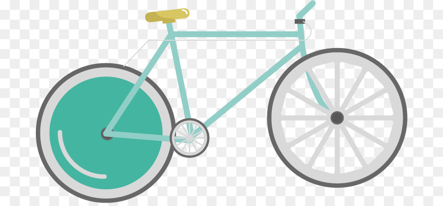 Bicicletta Mountain bike Shimano Adobe Illustrator - appartamento in bicicletta