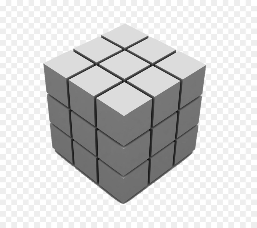 Puzzle Zauberwürfel Rubiks Rache Pyraminx - Grau cube