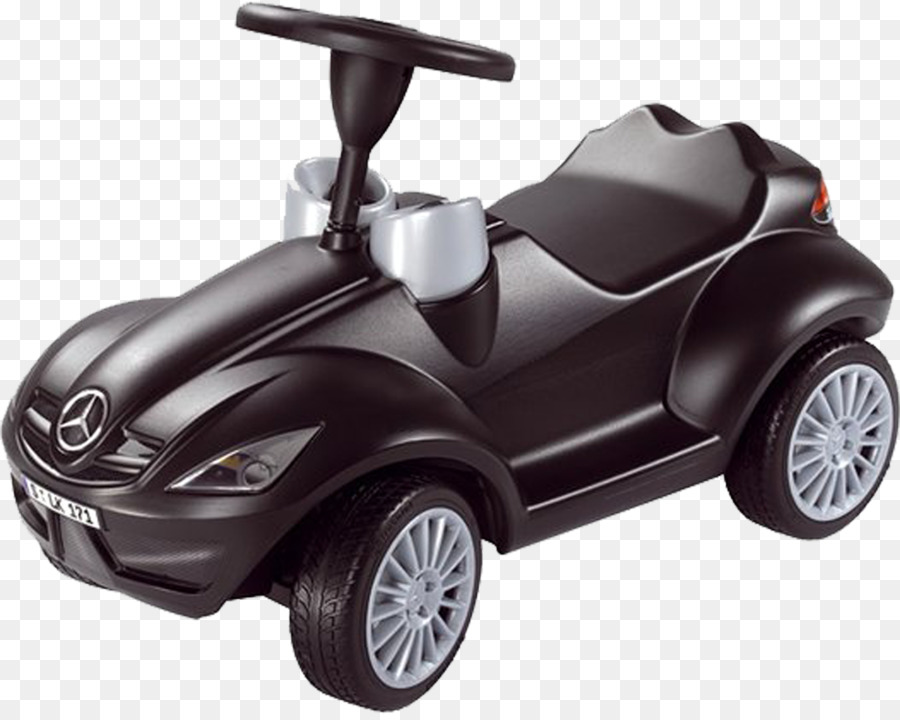Mercedes-Benz Classe SLK Bobby Car Giocattolo - Nera dell'automobile del giocattolo
