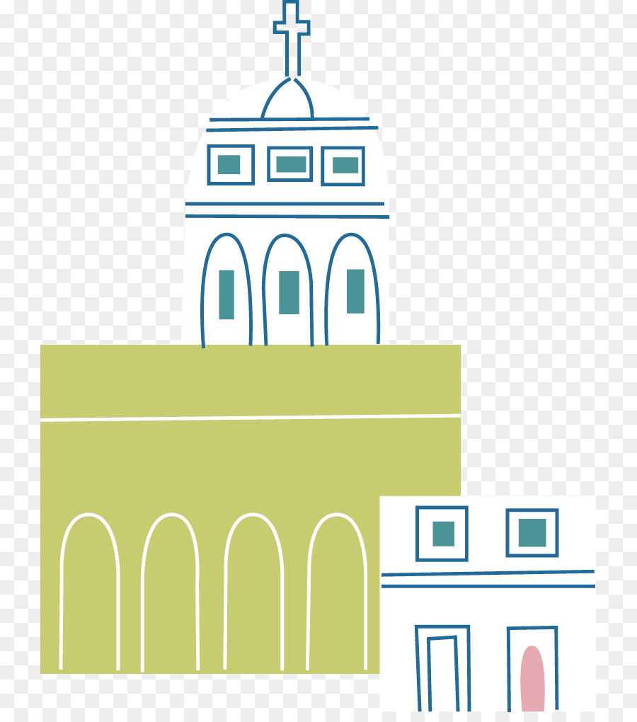 Marke Logo-Fassade, Schrift - Kirche