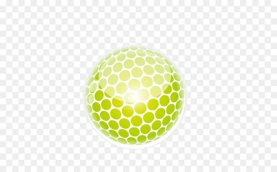 Grafik-design-Symbol-Logo - grüner Ball