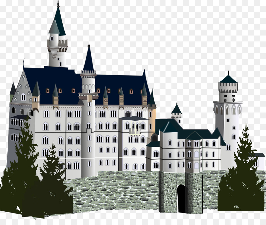 Di Neuschwanstein, Castello Di Hohenschwangau Sleeping Beauty Castle Fxfcssen - castello bianco