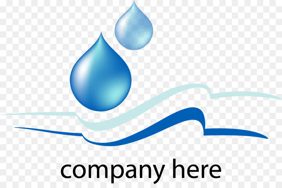 Drop Hydrographics Water Brief - Monogramm-blaues Wasser-Tröpfchen