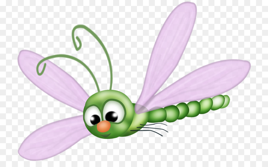 Schmetterling, Insekt clipart - fliegende Libelle