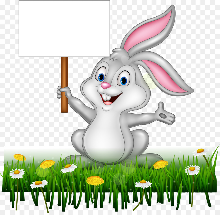 Royalty free di Coniglio Illustrazione - Coniglio message board
