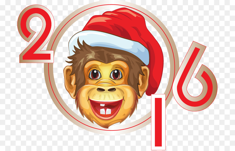 Il Nuovo Anno Cinese: Scimmia Cartone Animato - 2016 cartoon scimmia modello