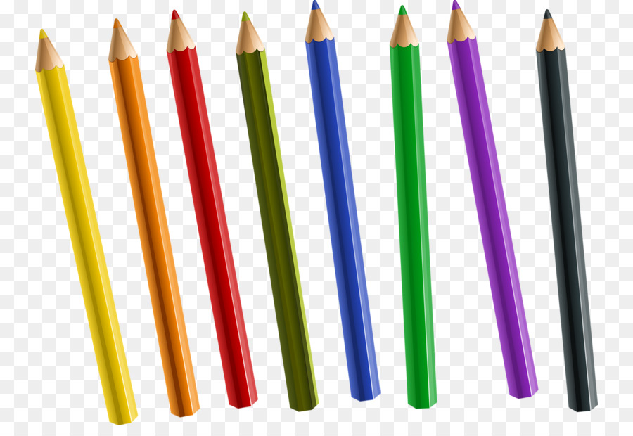 Colorato Disegno a matita - disegnata a mano a matita