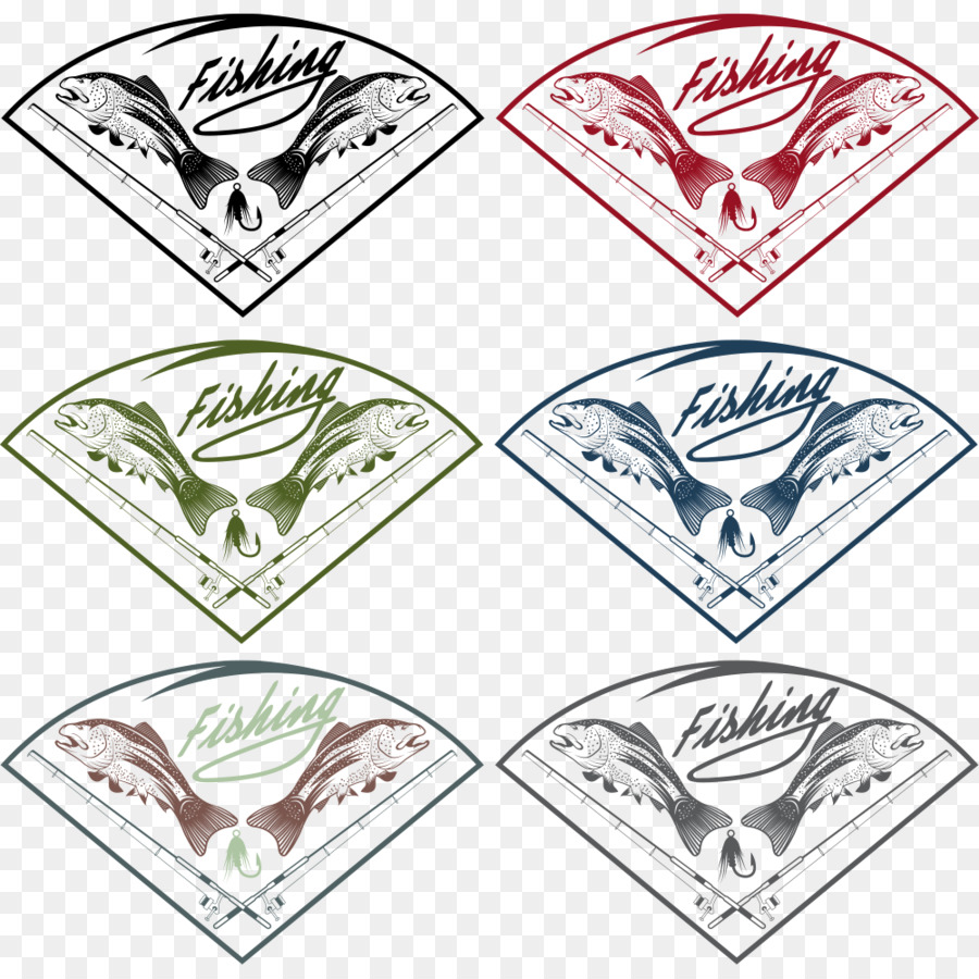 Royalty free Logo Illustrazione - Settore della pesca tag