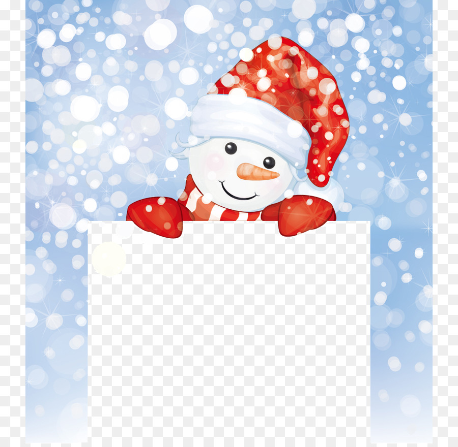 Frosty il Pupazzo di neve Royalty-free Illustrazione - Simpatico pupazzo di neve sfondo del testo