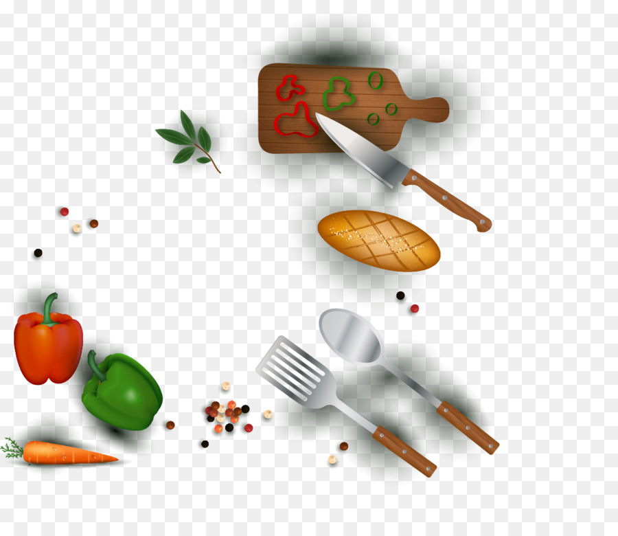 Zutat Kochen Lebensmittel - Vektor lackiert Kochen Zutaten