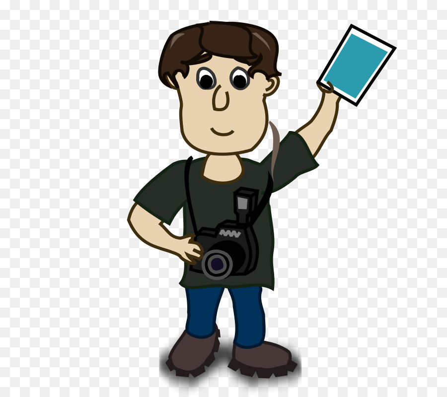 Fotografo Fotografia Cartoon Clip art - Fotocamera cartoon ragazzo con i capelli corti