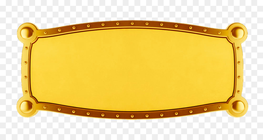 Banner Oro, Illustrazione - cornice in oro hd