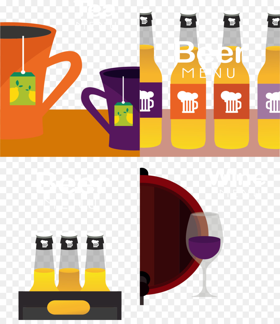 Bierflasche Grafik-design - Ein Dutzend Bier