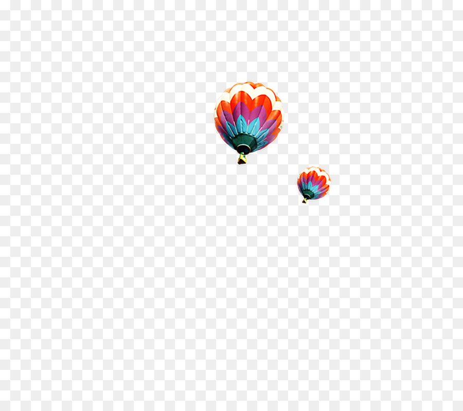 Ballon Flugzeug - Heißluftballon