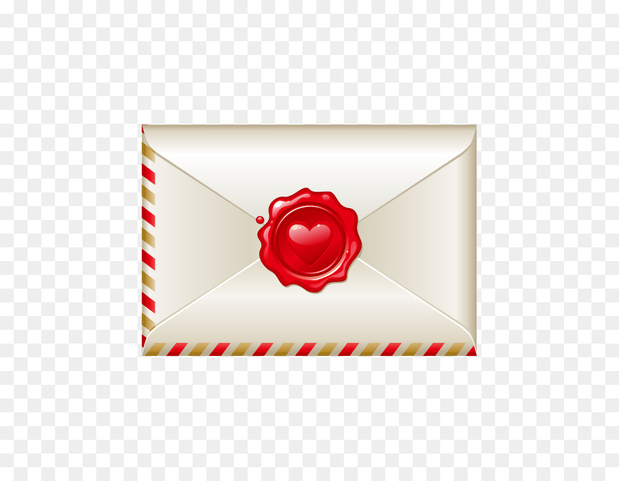 Papier Brief - die romantische Liebe weiße Umschläge