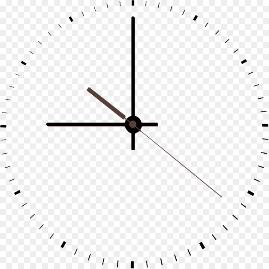 Weiß Symmetrie Muster Schwarz - Einfache Uhr-material frei zu ziehen