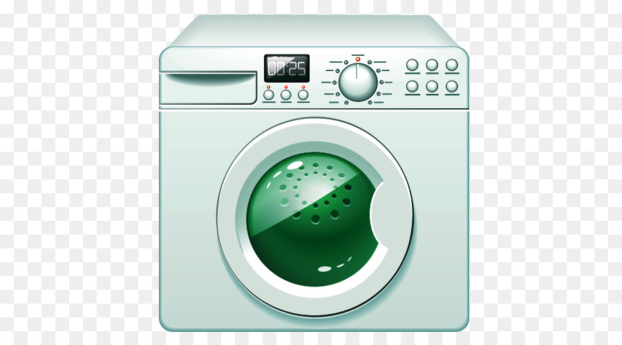Waschmaschine Hausgeräte - cartoon Waschmaschine