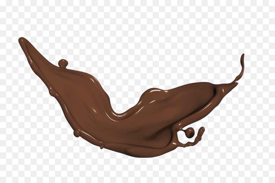 Cioccolata calda Clip art - Cioccolato Creativo sputtering effetto