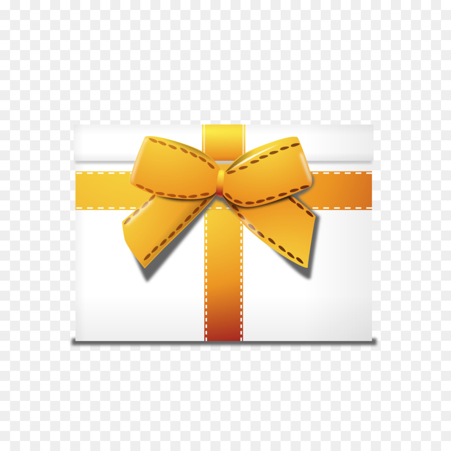 Gelb Geschenk-Box Schnürsenkel Knoten - Gelb Geschenk Bogen