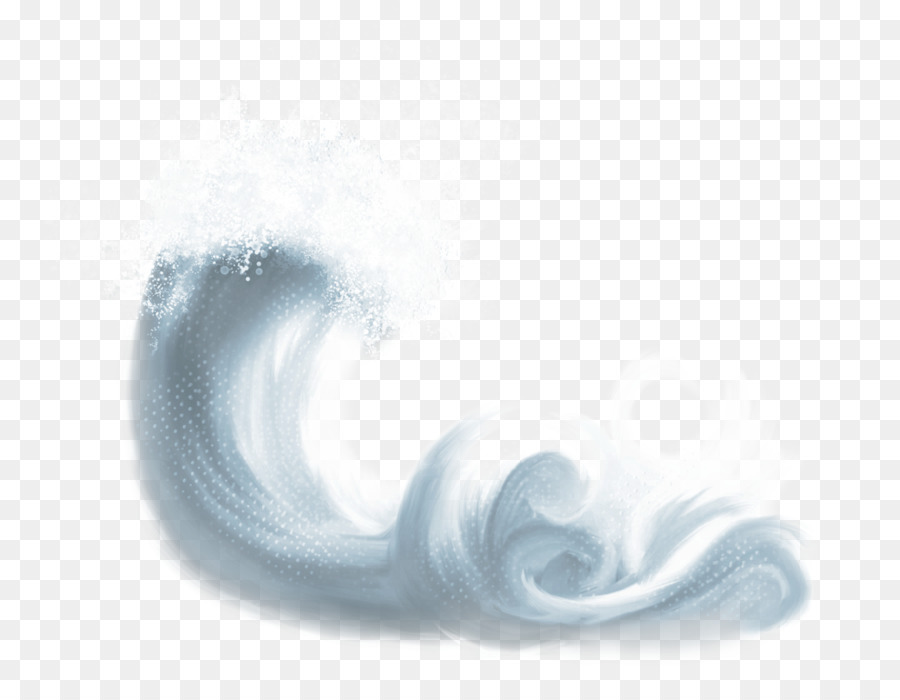 Welt-Ozean-Wind-Wellen-Meer - Wave spray gemalt, Symbol,Creative spray