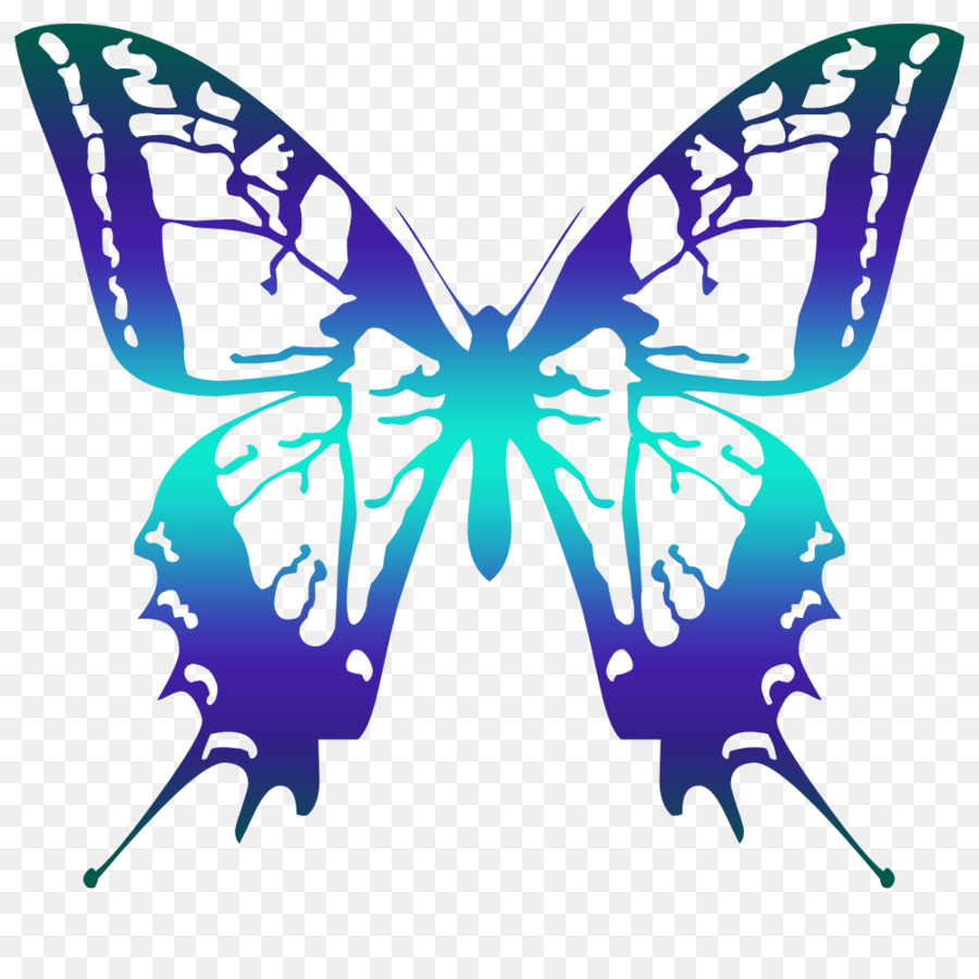 Farfalla di coda forcuta Eastern tiger swallowtail Clip art - farfalla