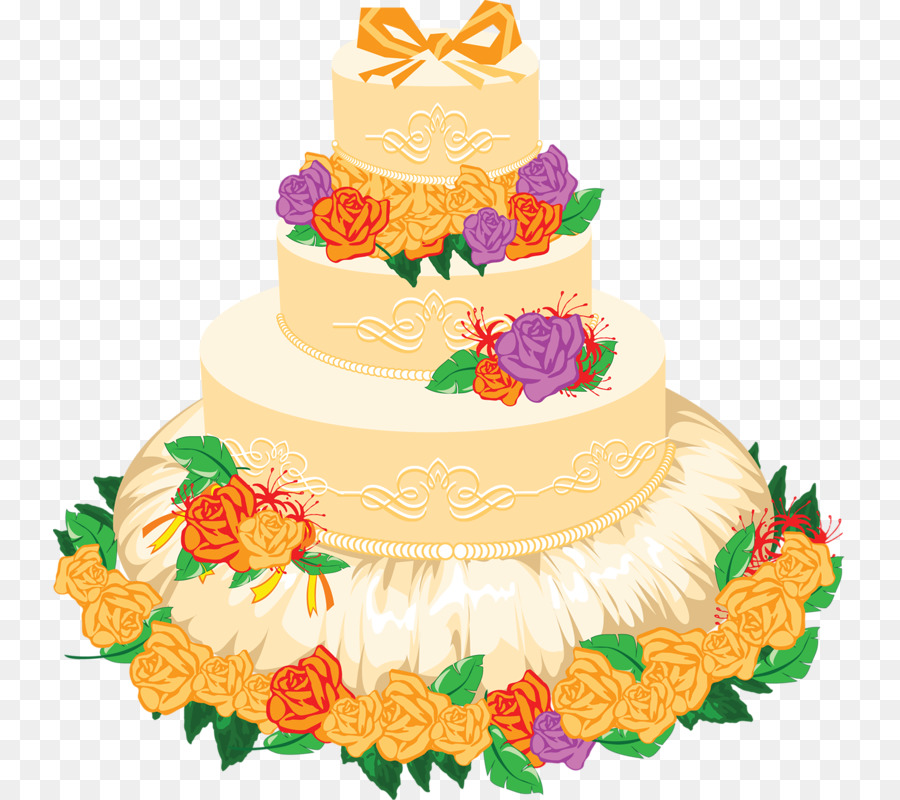 Hochzeit tortenguss Clip-art - Kuchen
