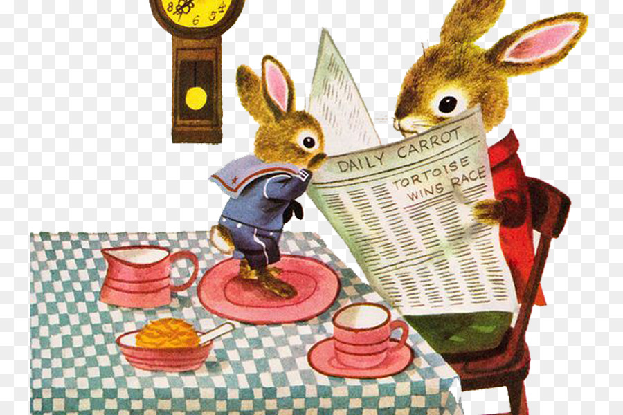 Tốt Nhất Từ Cuốn Sách Từng Người Làm Gì Suốt Ngày? Tôi Là một chú Thỏ Lịch sự Voi Walt Disney Lady - Đọc báo thỏ