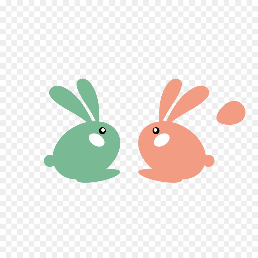 Trái Tim Thỏ Phim Hoạt Hình - Véc tơ thỏ nhỏ dễ thương phim hoạt hình
