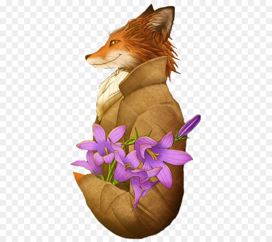 Đỏ fox Hoạ - Sáng tạo fox cúc ngụy trang