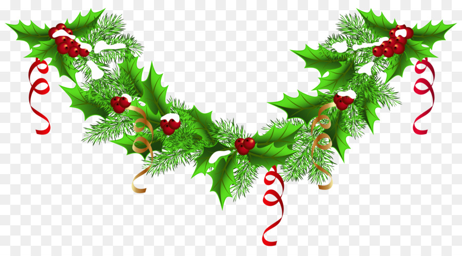 Ghirlanda di Natale ornamento Clip art - ghirlanda clipart