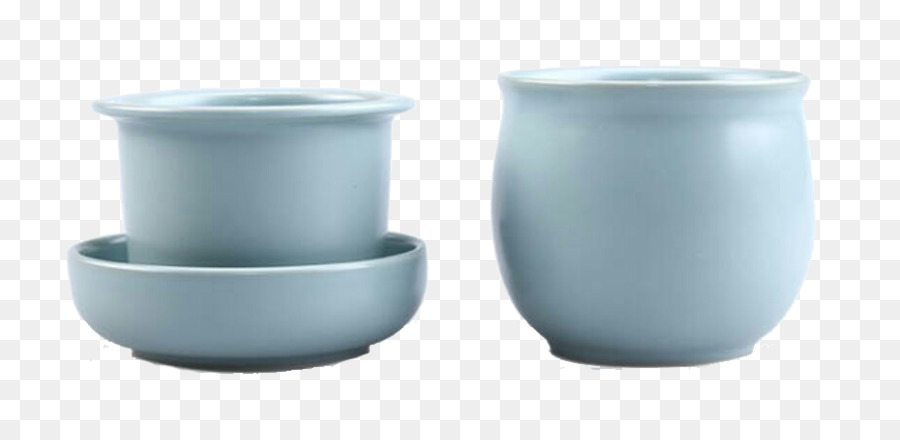 Keramik-Schüssel-Tasse - Separate Tee