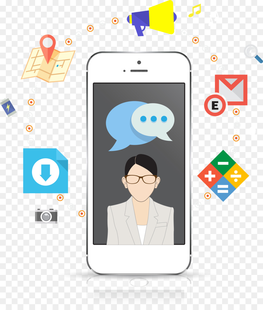 Kỹ thuật marketing Internet, điện thoại Di động Biểu tượng - điện thoại di động kinh doanh