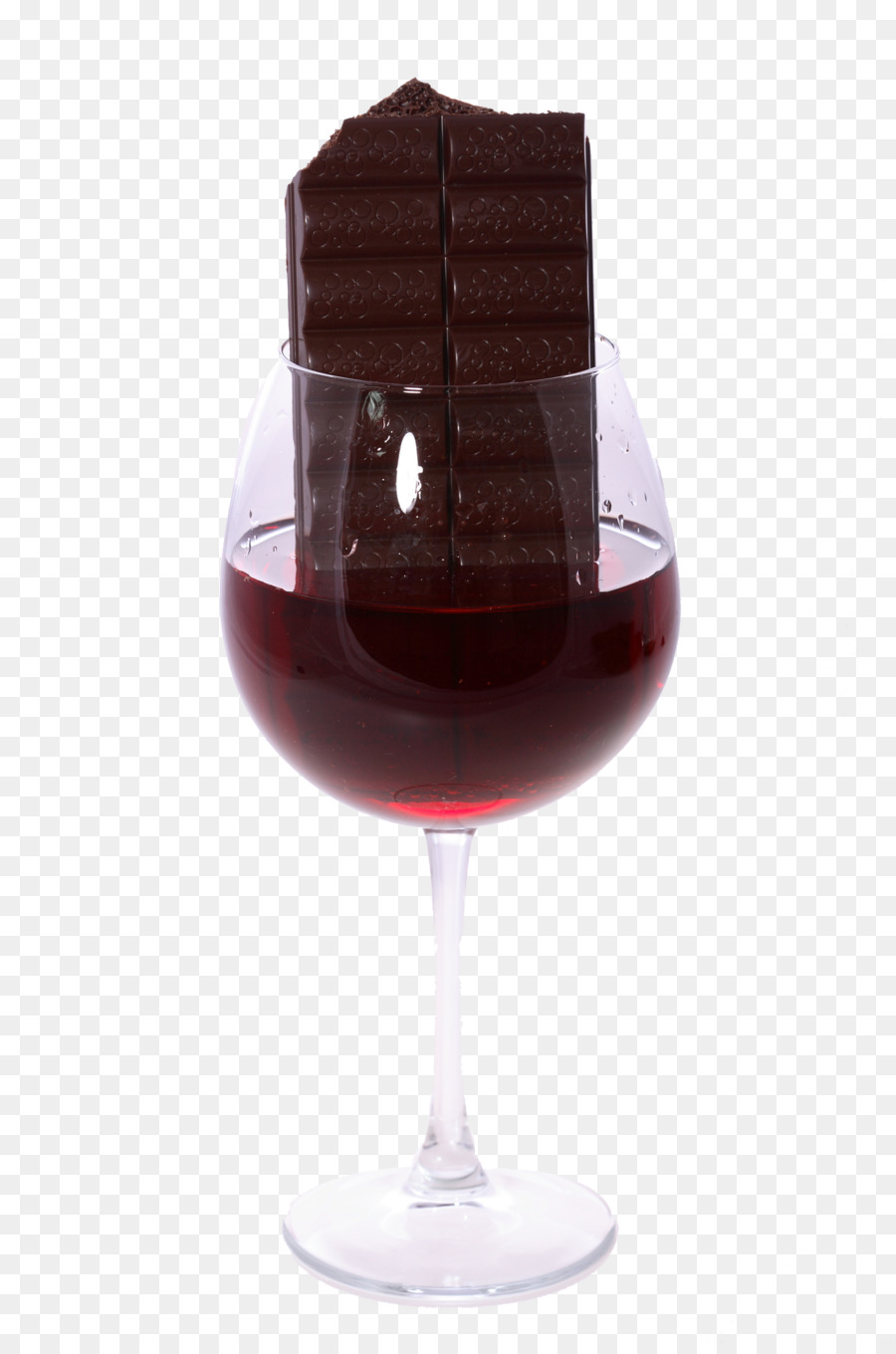 Vino Rosso, Champagne - Vino bolla di cioccolato