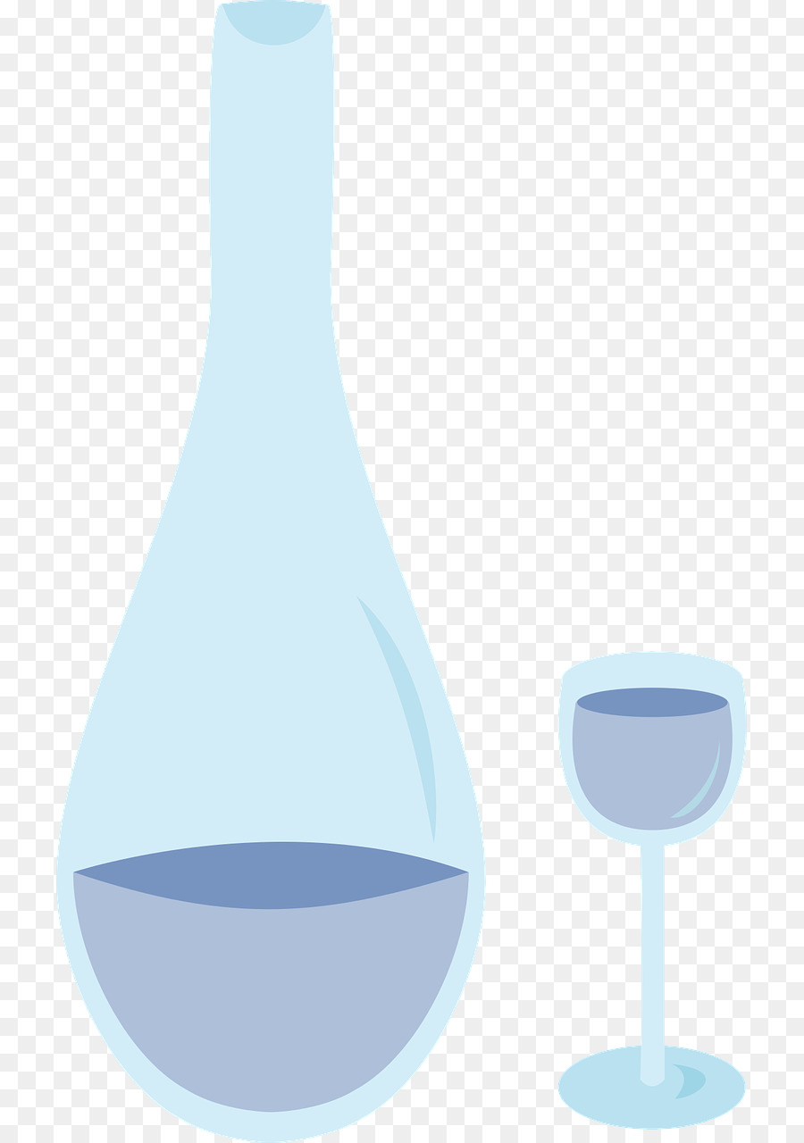 Glasflasche - Dekorative Flaschen